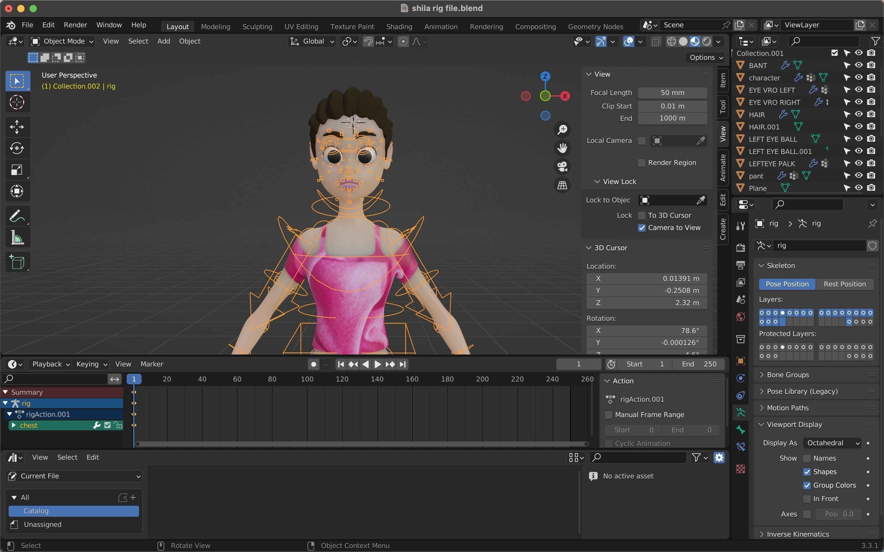 SHILA Cartoon 3d model 3D model_2