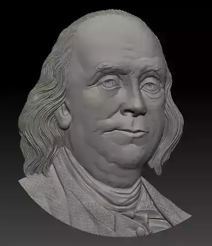 Benjamin Franklin - portrait - 2022