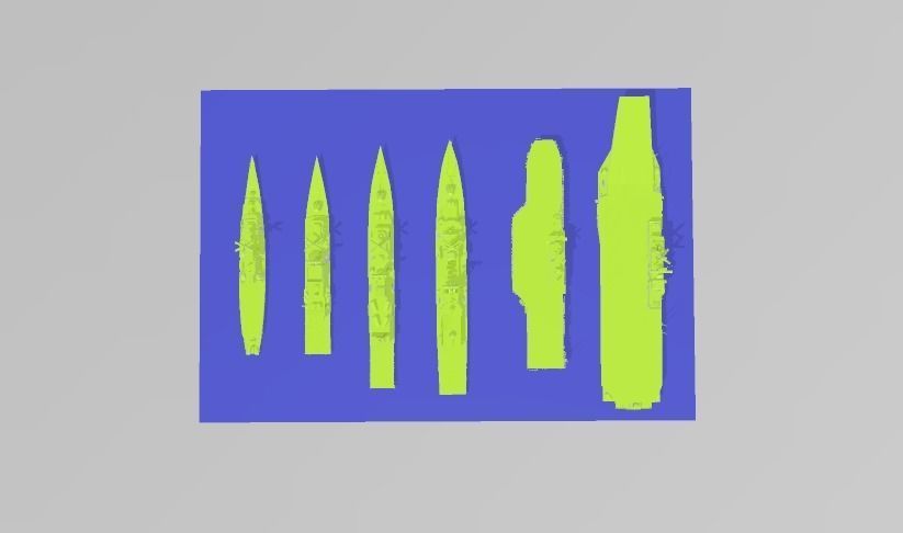 Cold War Italian Naval Ship Wargame Board Game 3D print model_3