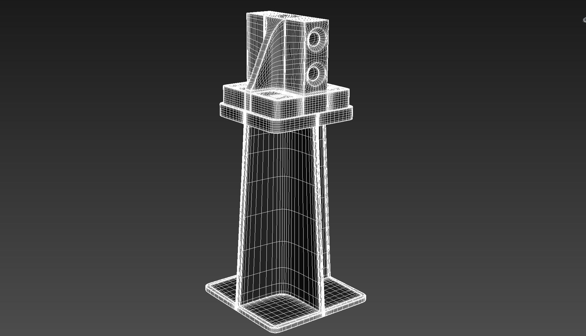 23 Hard Surface Sub-D Heavy Grip Rails and step Elements 3D model_24