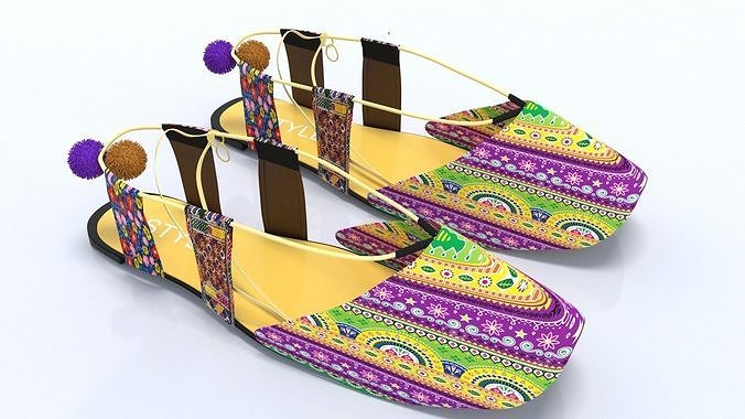 ladies loafer shoes stylo 3D model