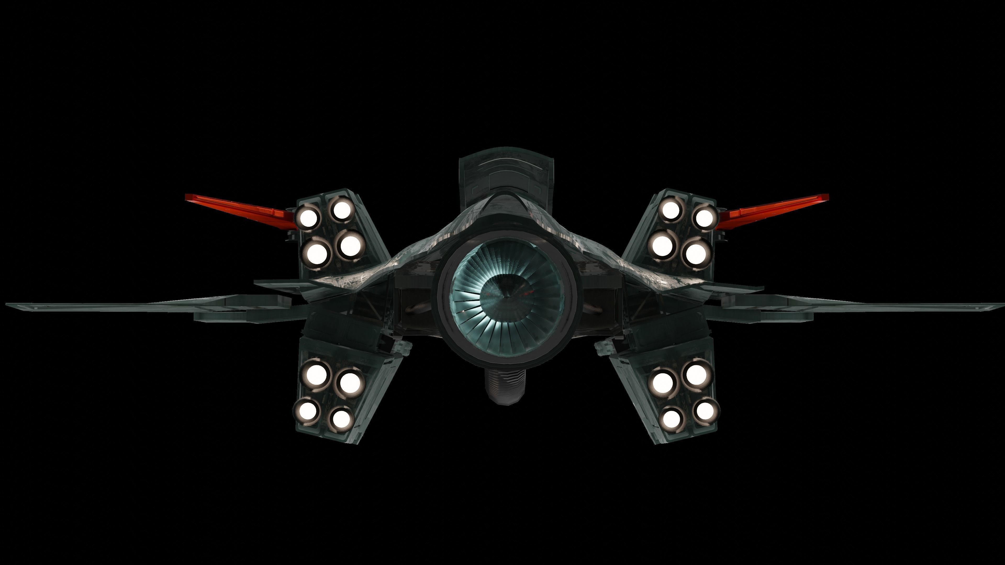 Original Concept - Jet 3D Model Free 3D model_3