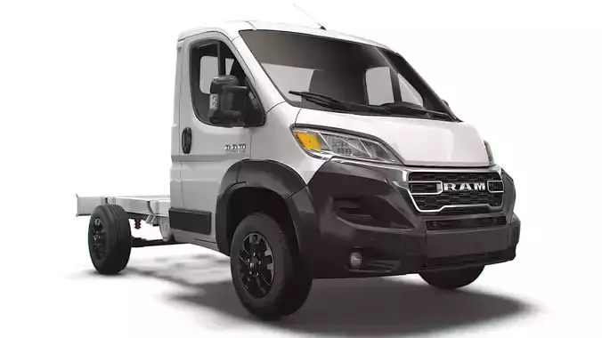 RAM Promaster Chassis Truck 3000WB 2022 3D model