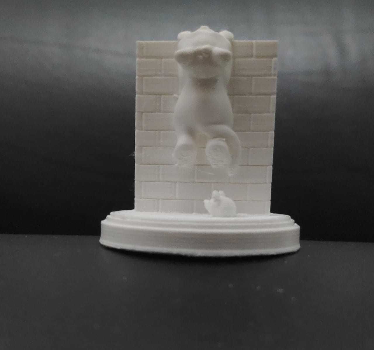 Scared Cat 3D print model_12
