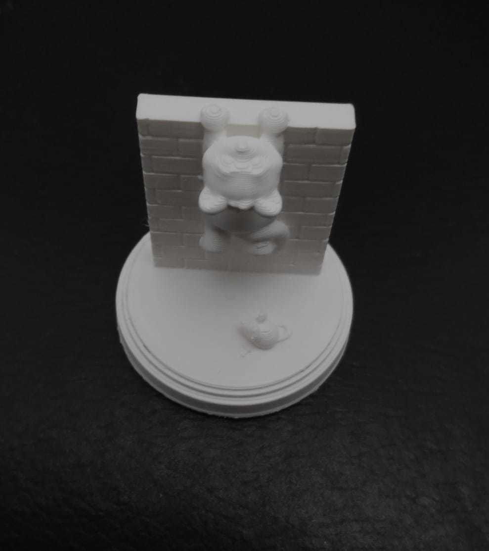 Scared Cat 3D print model_11
