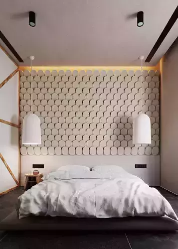 Modern Bedroom  3 Blender Cycles