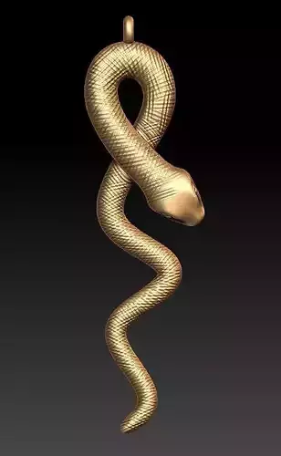 snake pendant