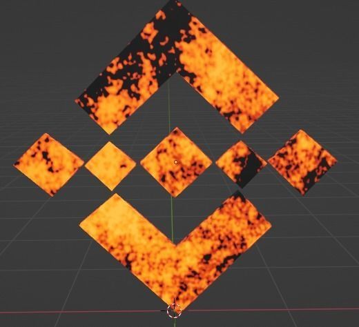 Custom 3d Logo Low-poly 3D model_7