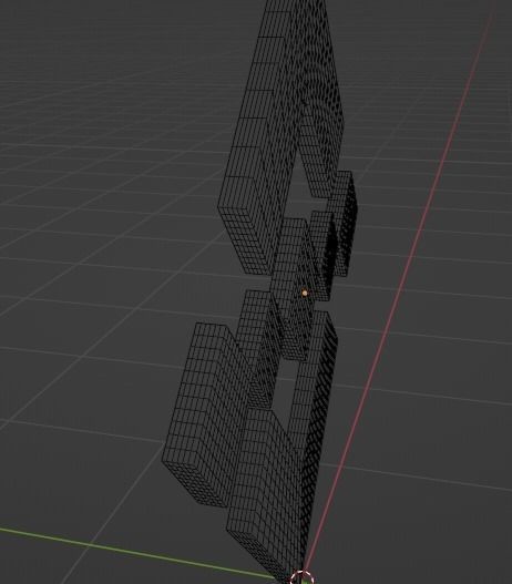 Custom 3d Logo Low-poly 3D model_5