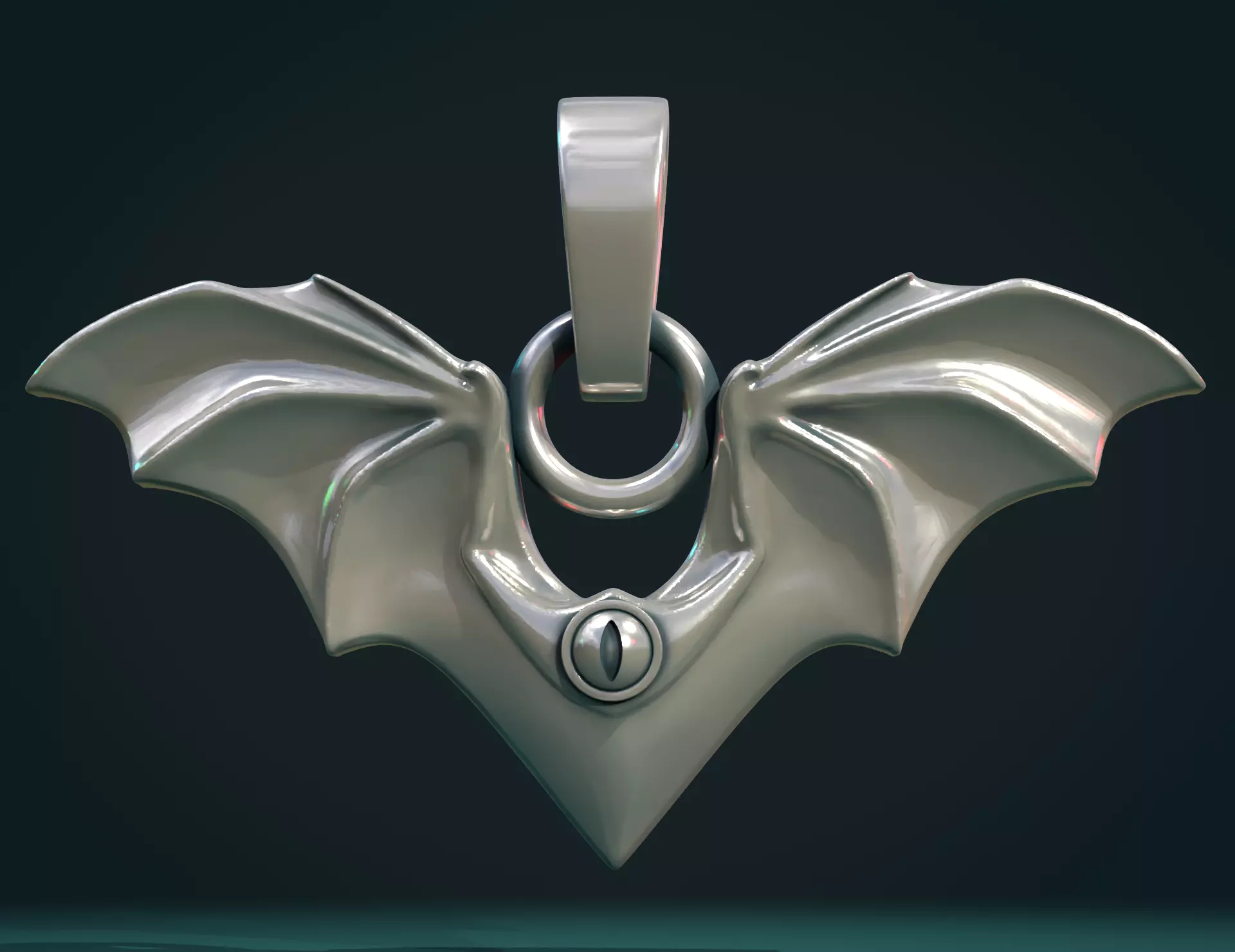 Bat Wings Pendant 3D print model