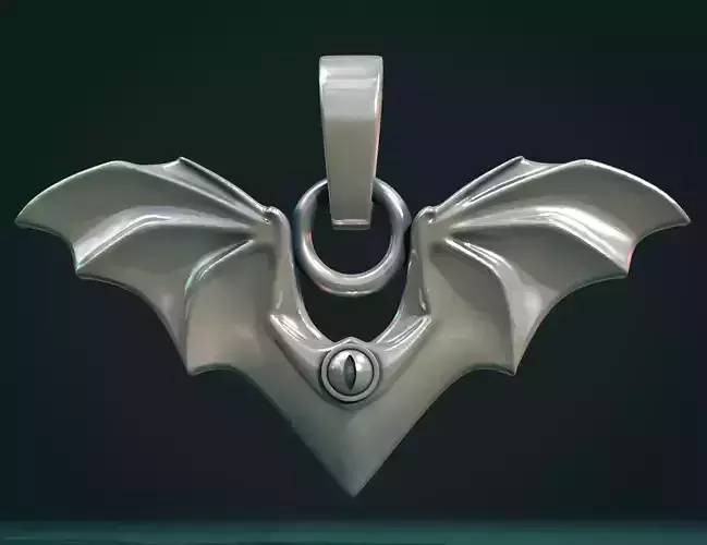 Bat Wings Pendant 3D print model
