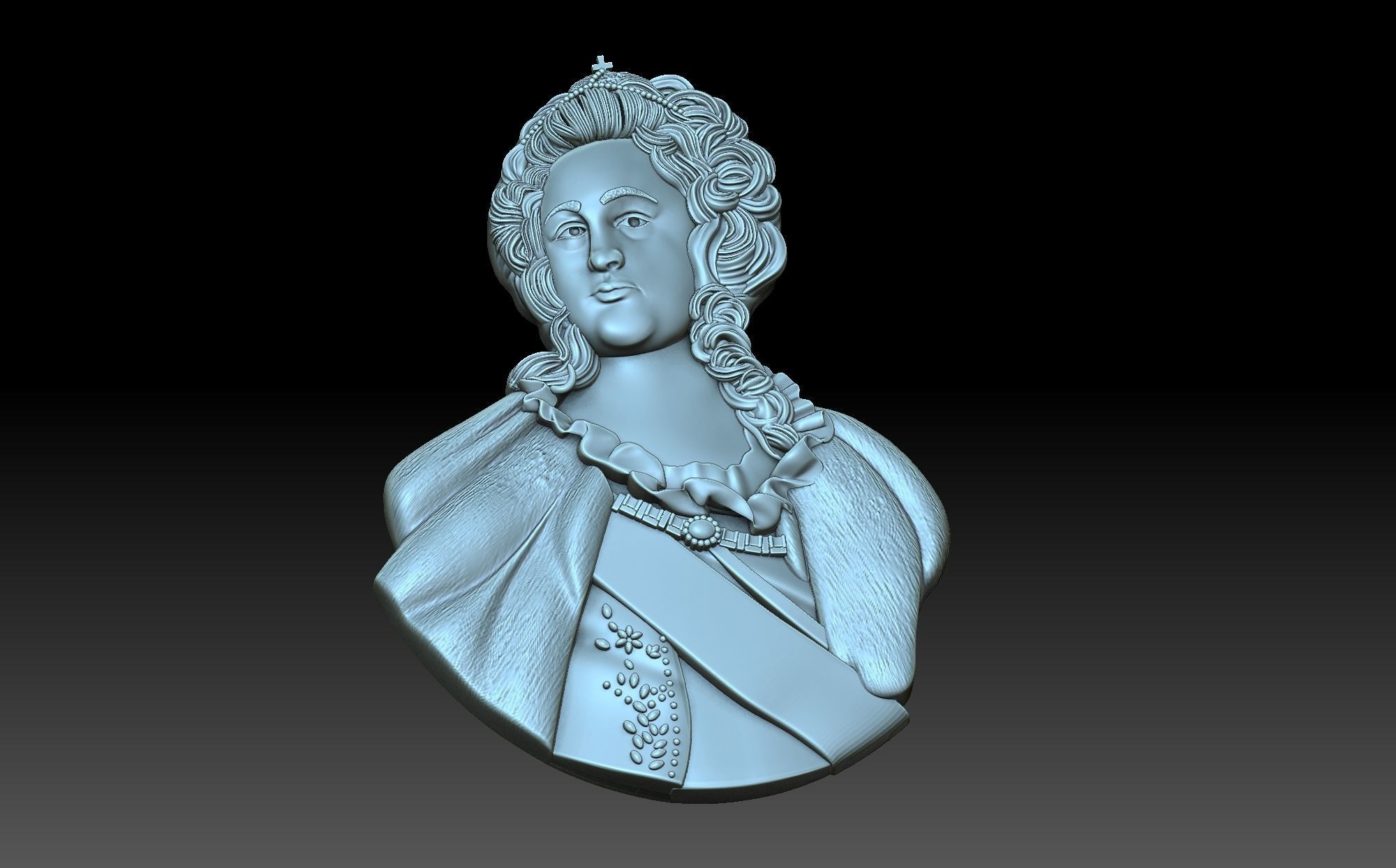 Ekaterina bust of queen elizabeth i 3D print model_4