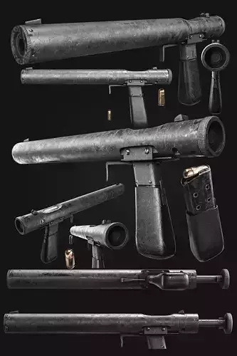 Welrod Mk II Suppressed Pistol