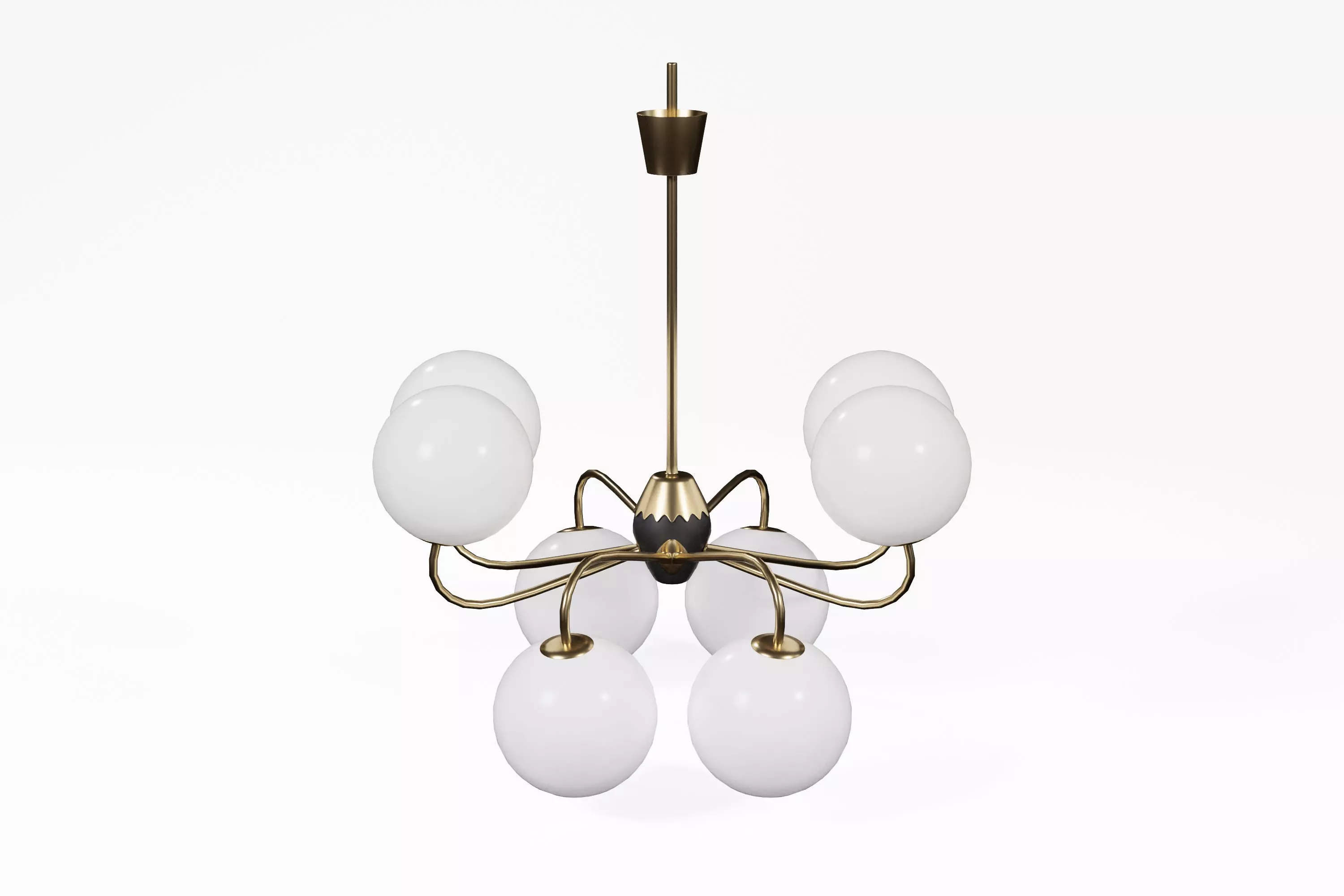 Modern Ceiling Lamp 3D model_0