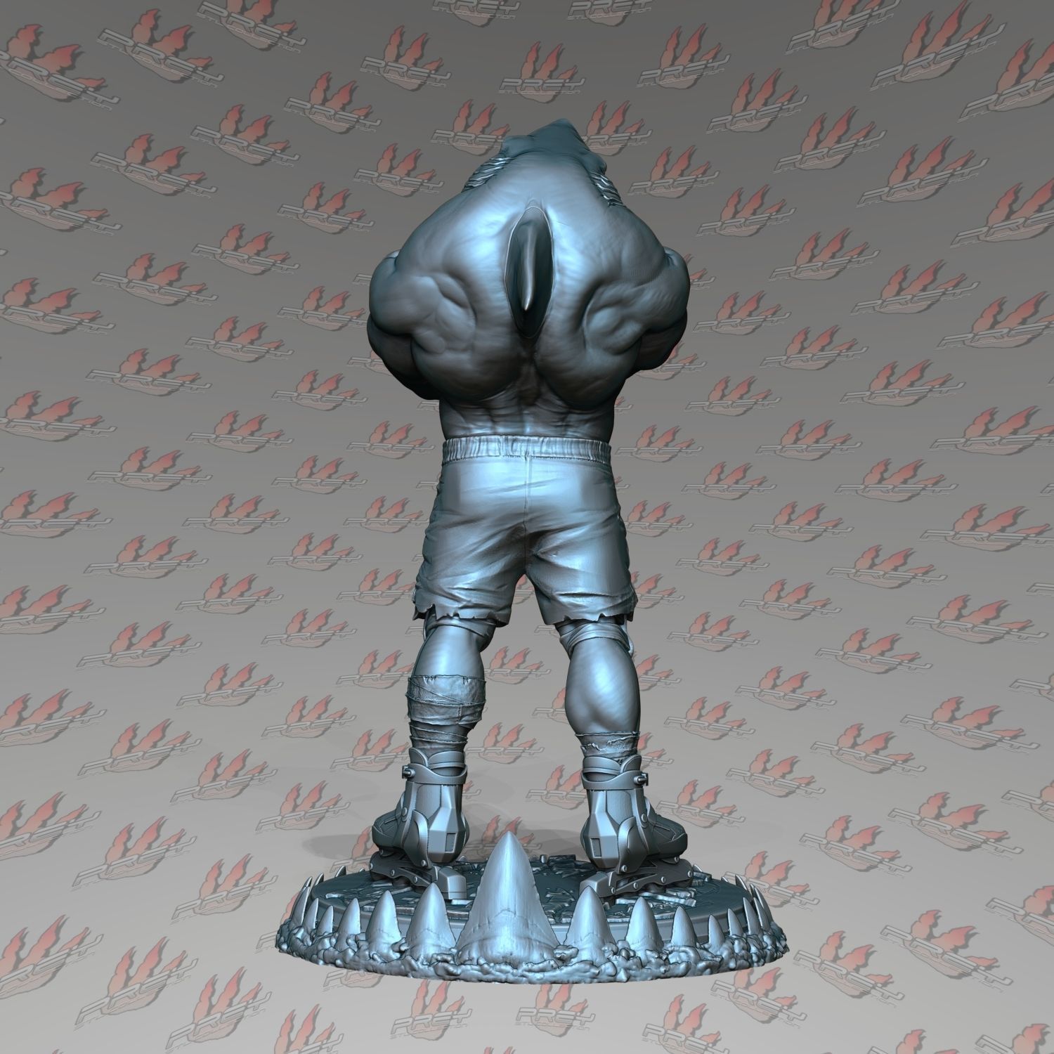 Streex 1-57 scale Street Sharks  -32mm Scale- 3D print model_3