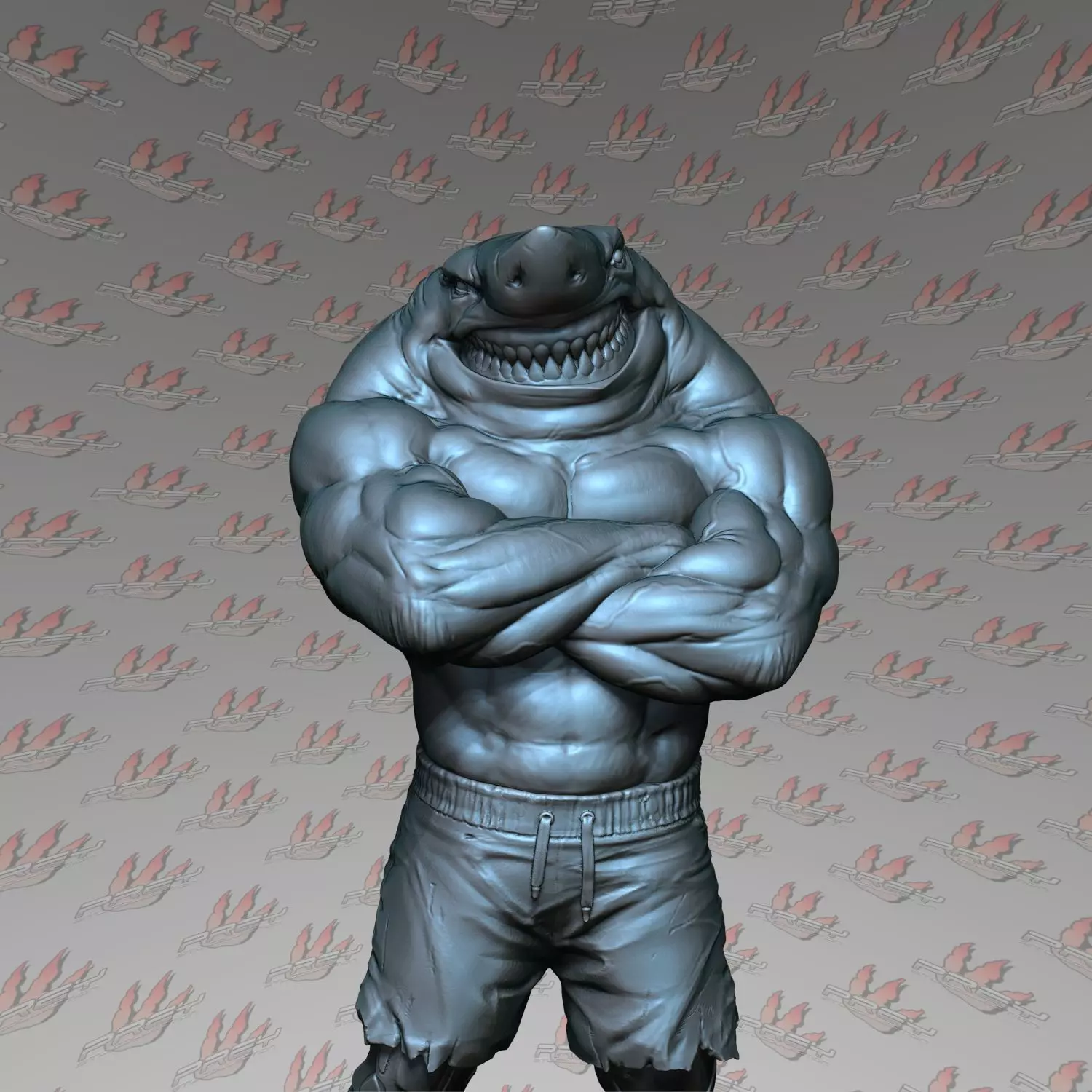Streex 1-57 scale Street Sharks  -32mm Scale- 3D print model_0