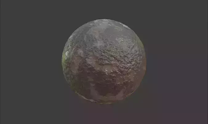 Procedural Mud Dirt Material