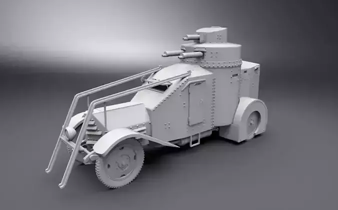 Ansaldo IZ scale model  