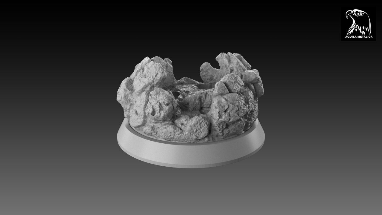 Saint Seiya Saga de Geminis Base 3D Print Archivos STL 3D print 3D print model_6