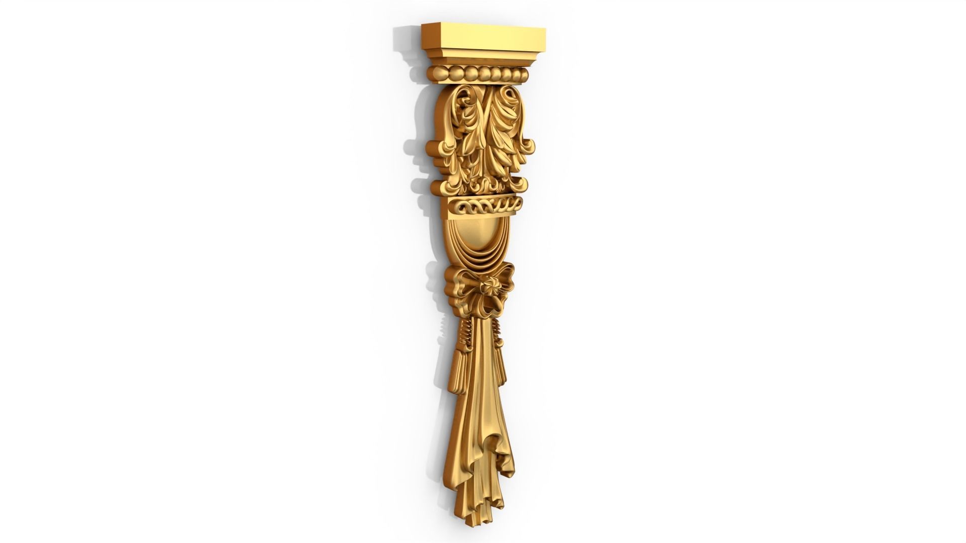 Classic decor ornament 186 3D print model_1