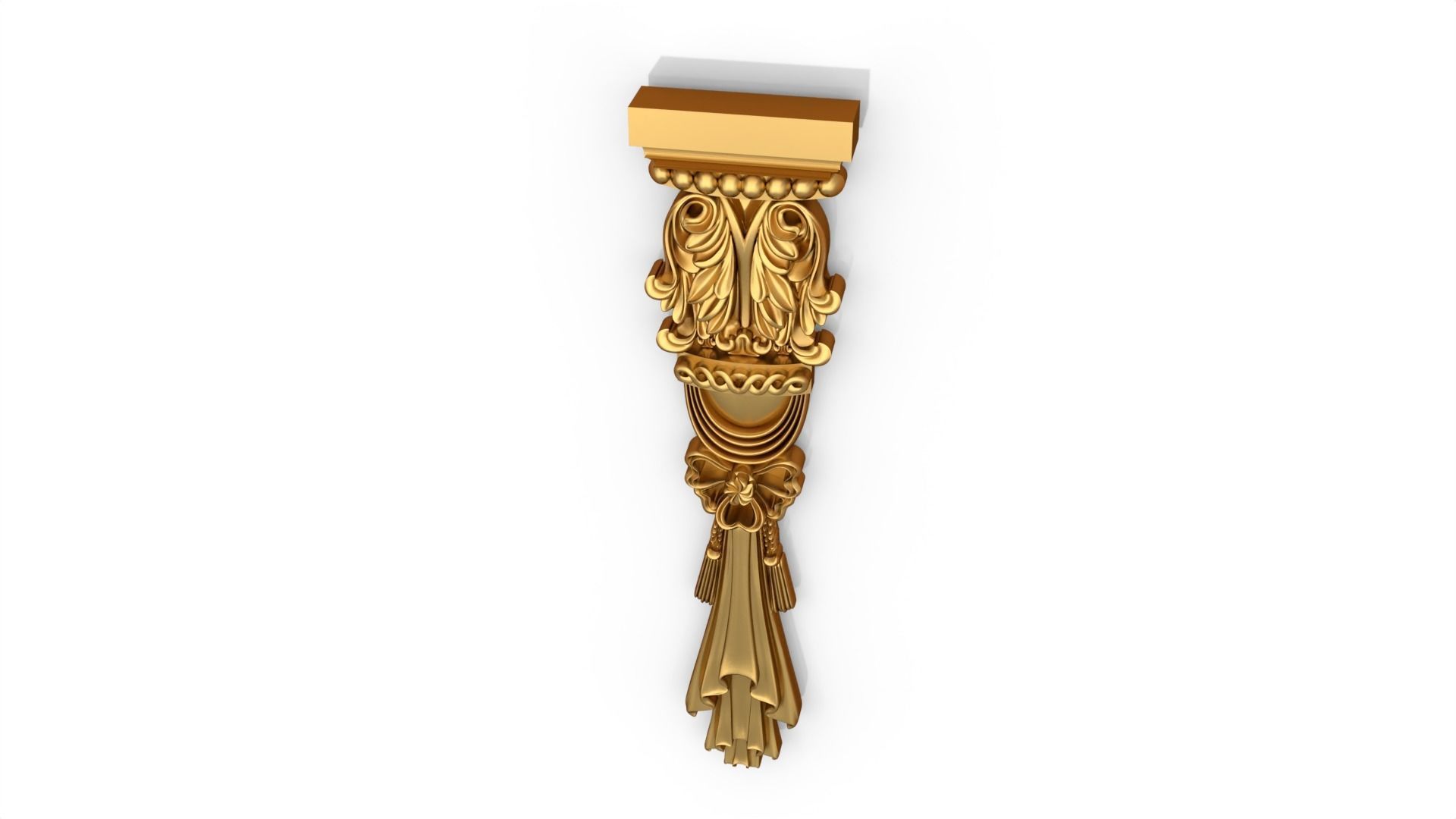 Classic decor ornament 186 3D print model_4