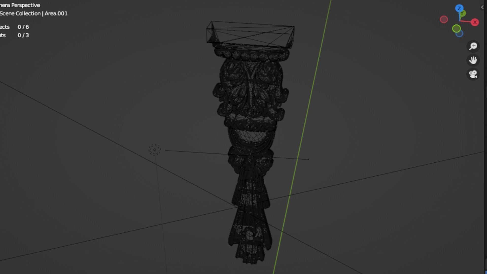 Classic decor ornament 186 3D print model_5