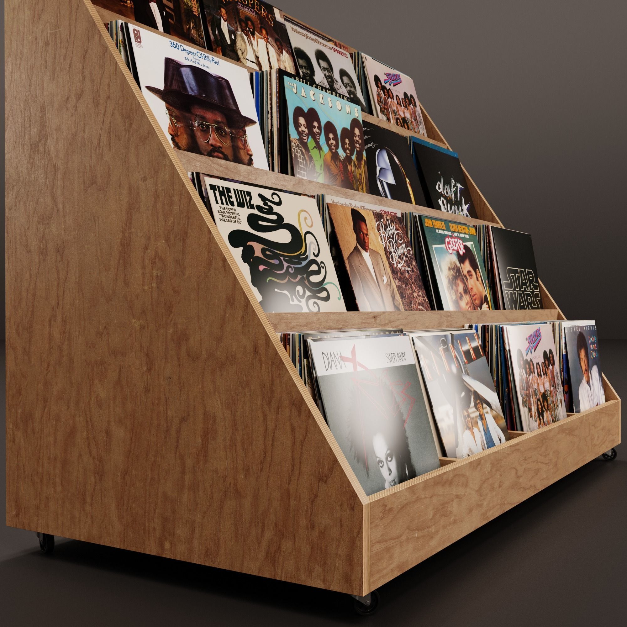 Vinyl Storage No41 3D model_3