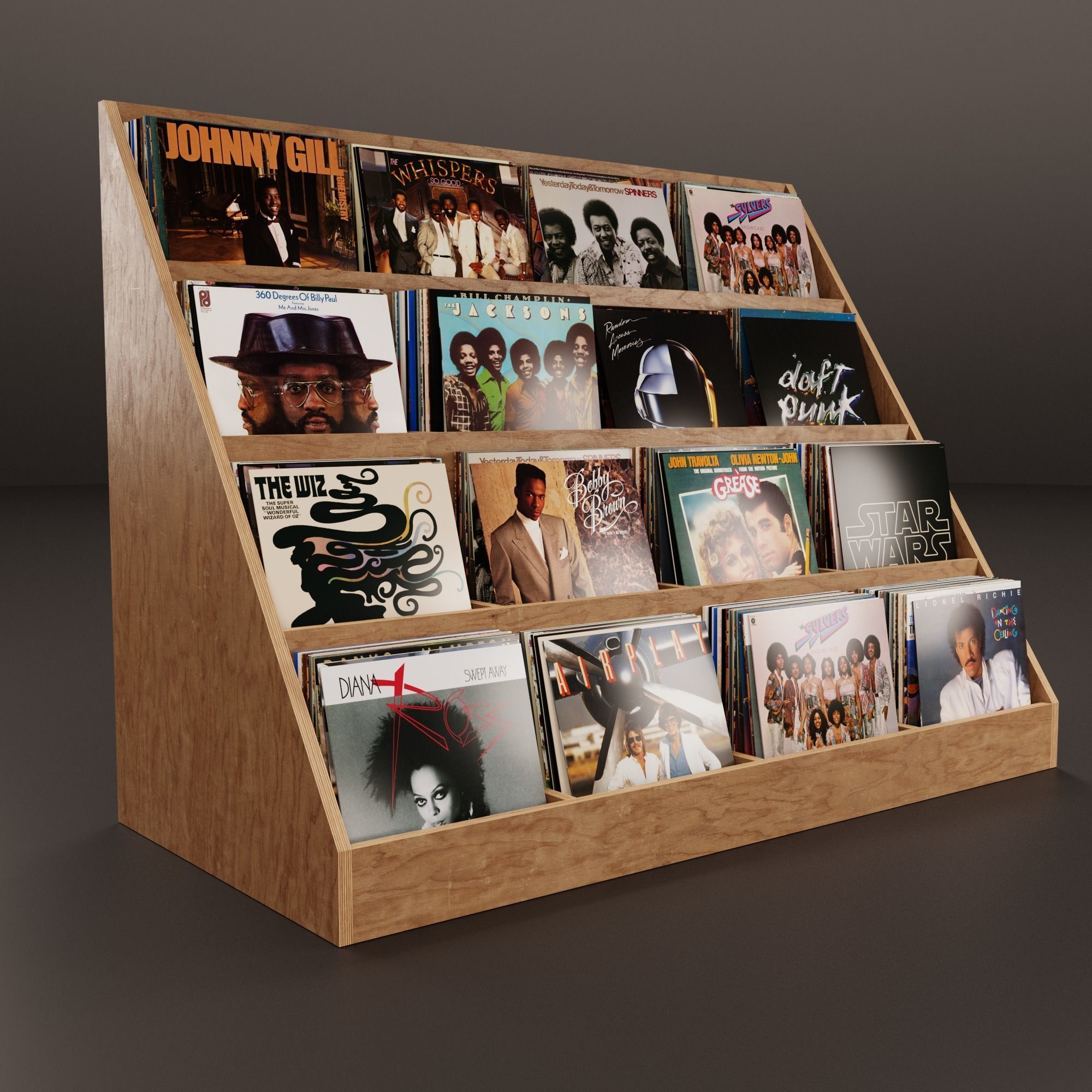 Vinyl Storage No41 3D model_9