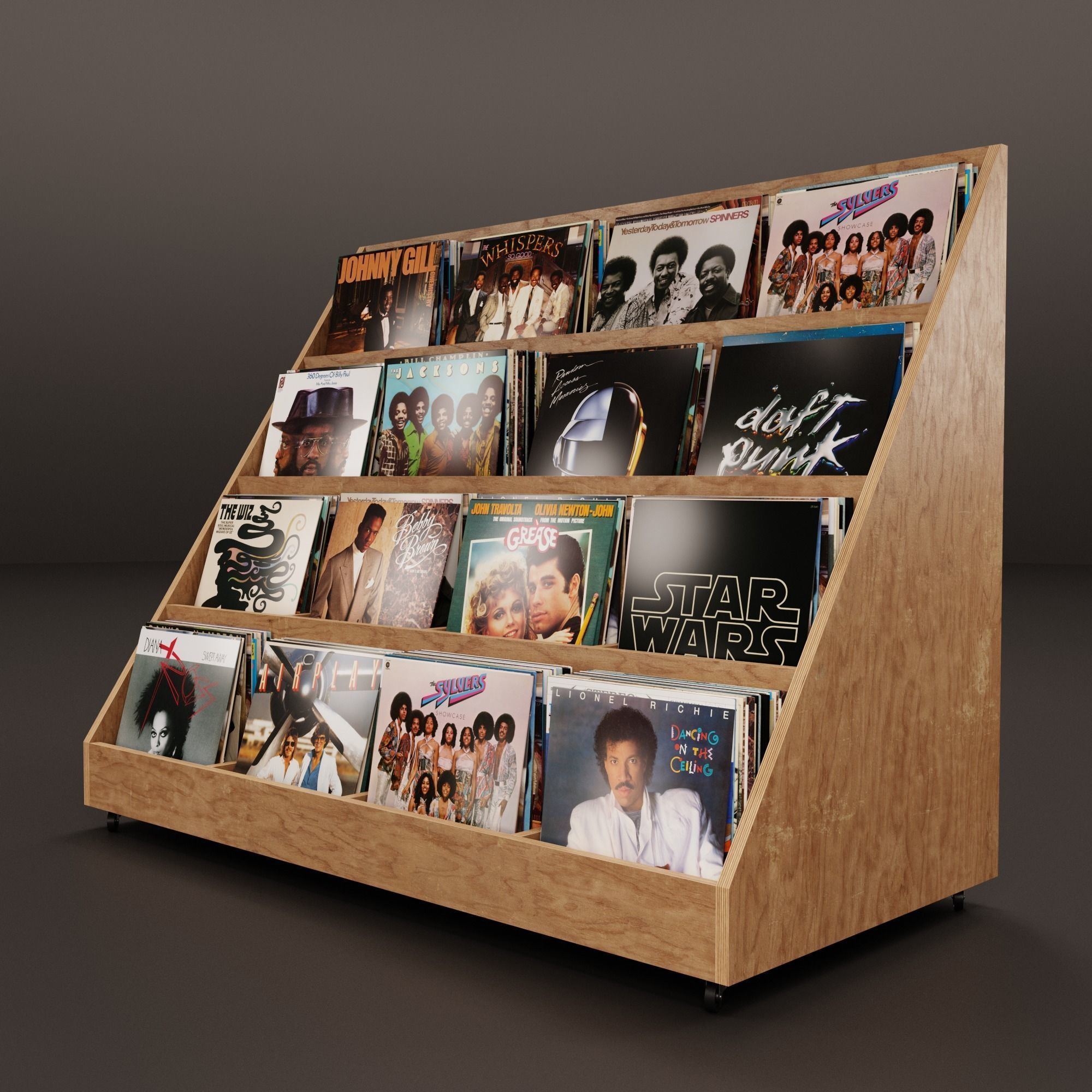 Vinyl Storage No41 3D model_1