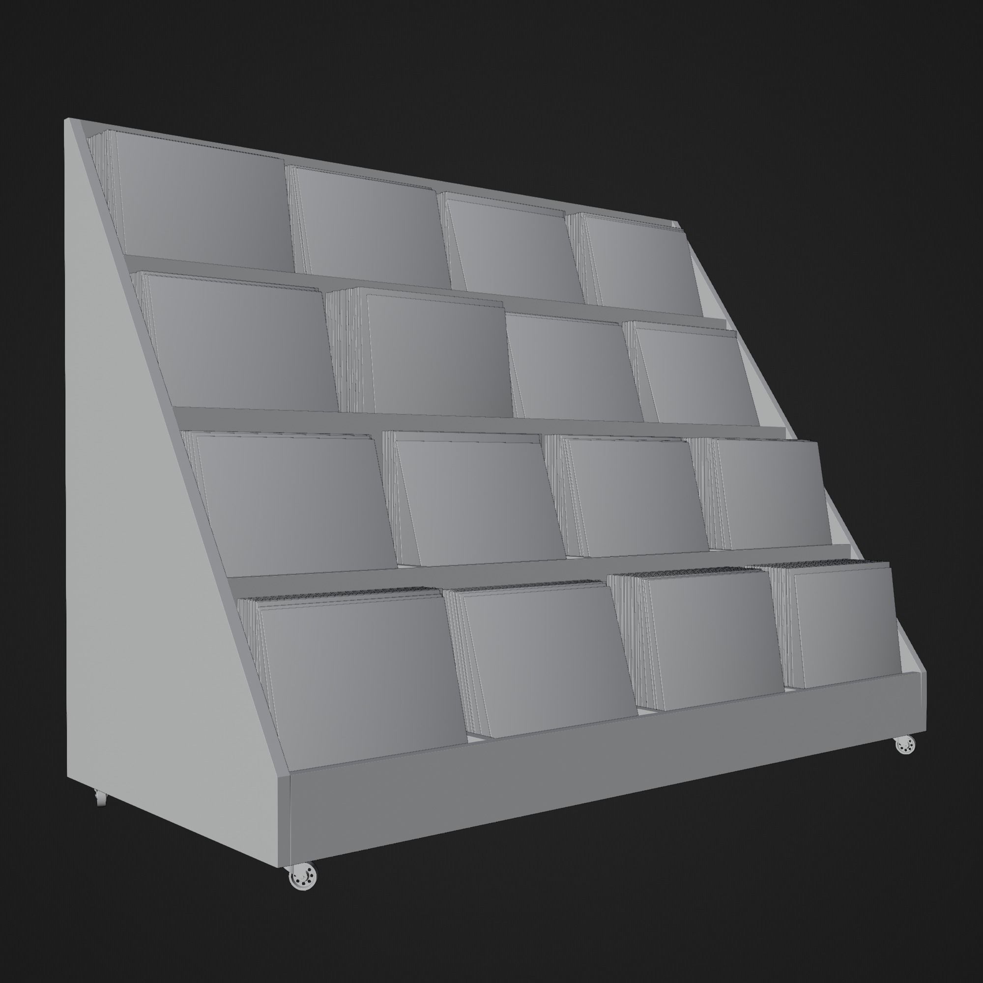 Vinyl Storage No41 3D model_14