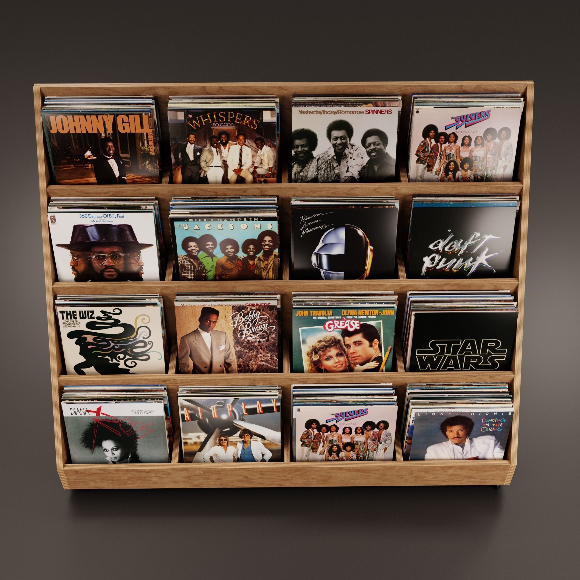 Vinyl Storage No41 3D model_6