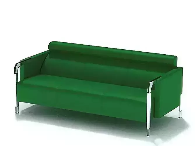 Green Leather Couch