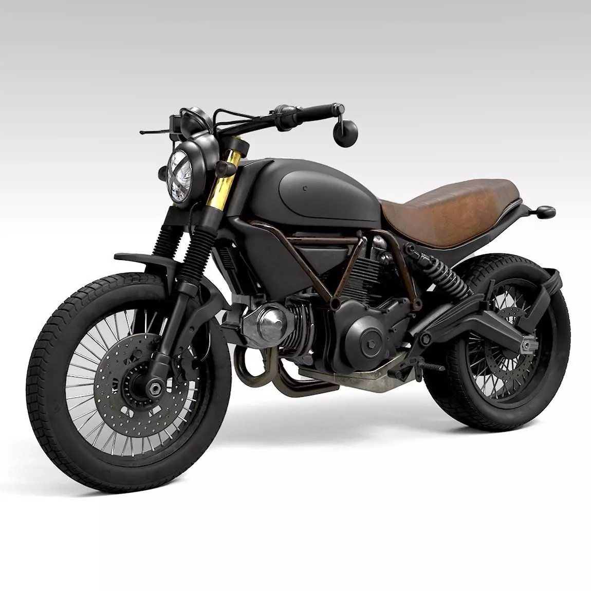 Ducati Cafe Racer 3D model