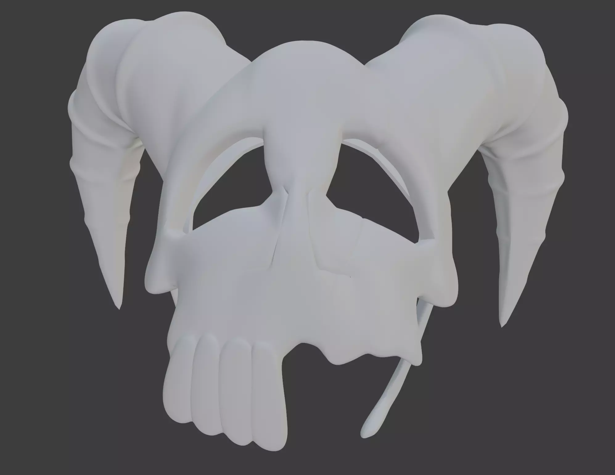 Nelliel Centaur Mask 3D Model - Bleach Cosplay - Nelliel Cosplay 3D print model_0