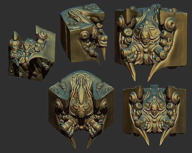 Soul Cube Doom 3 Free 3D print model