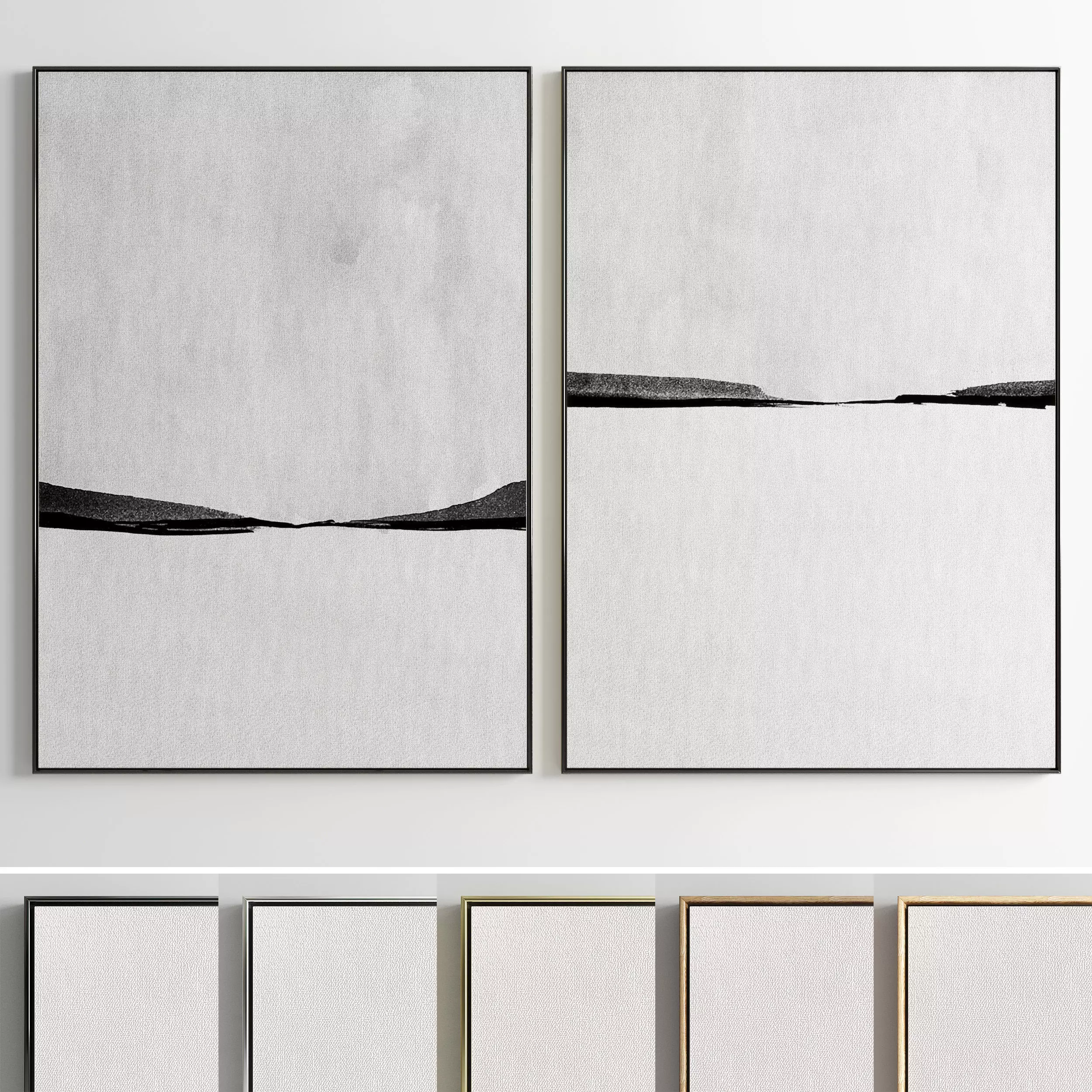 Photo Frame 201 Low-poly 3D model_0