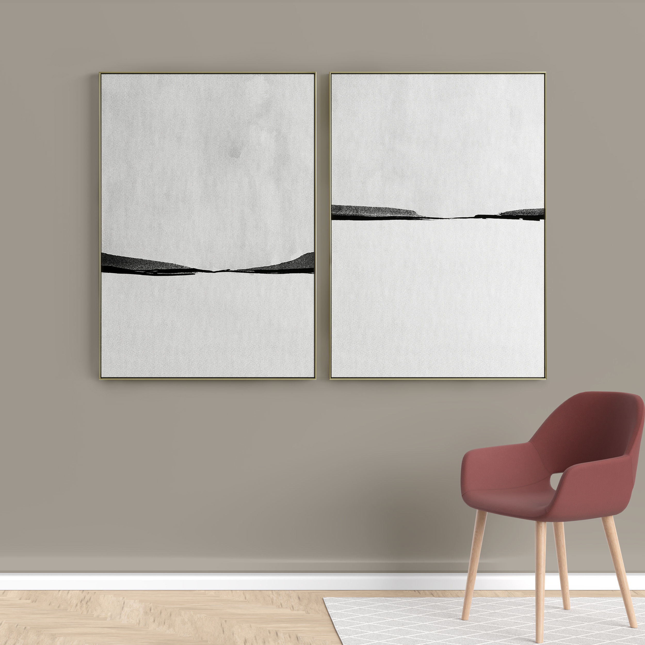 Photo Frame 201 Low-poly 3D model_1