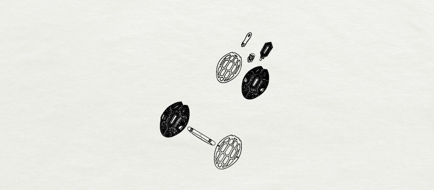 BVLGARI Ring and Earrings 3D print model_14