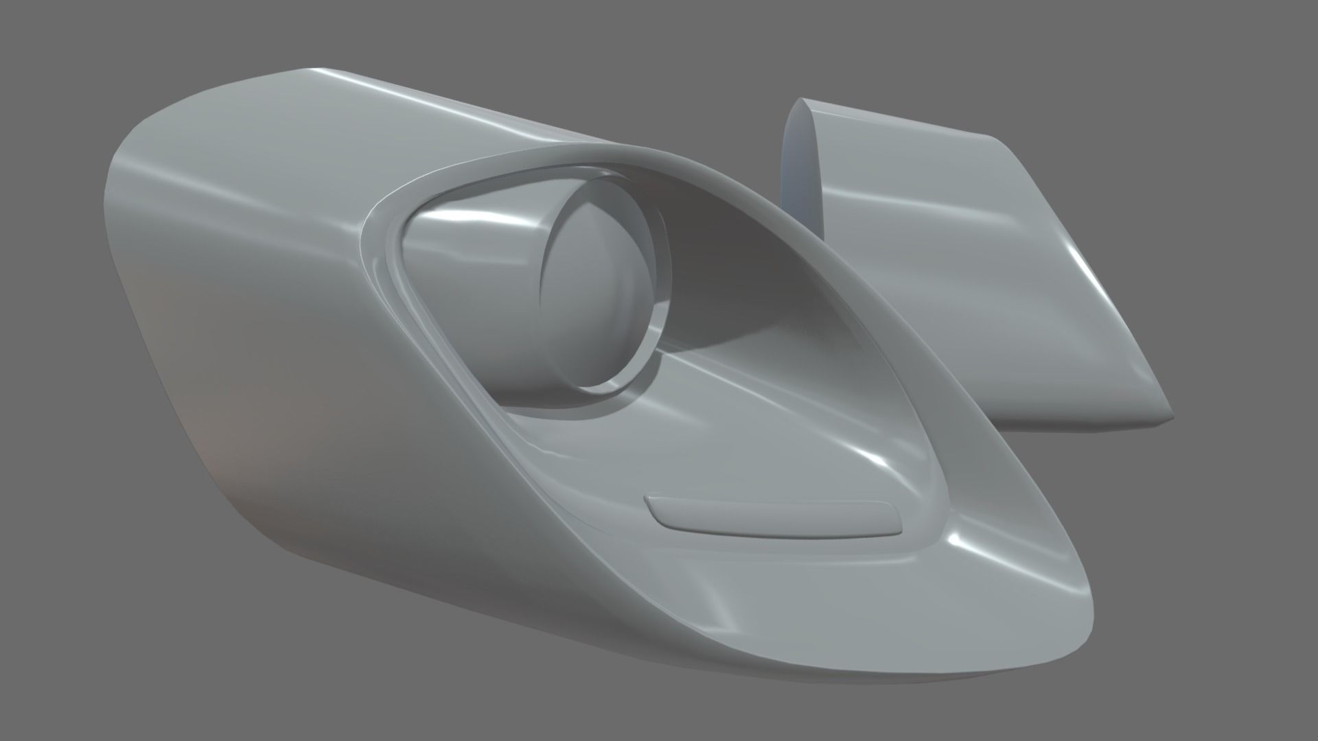 Headlights Custom 01 Low-poly 3D model_4