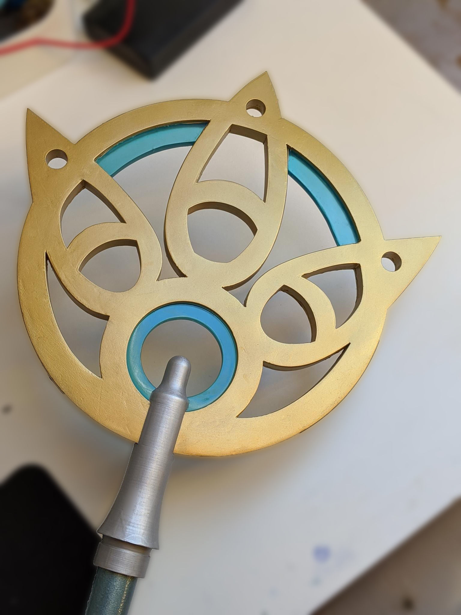 Yunas Summoner Staff - Final Fantasy X 3D print model_8