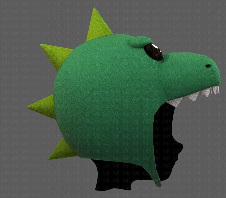 Cap V26 Low-poly 3D model_19