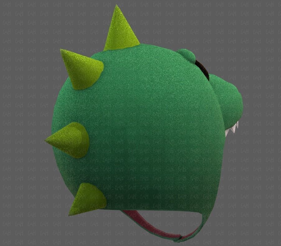 Cap V26 Low-poly 3D model_43