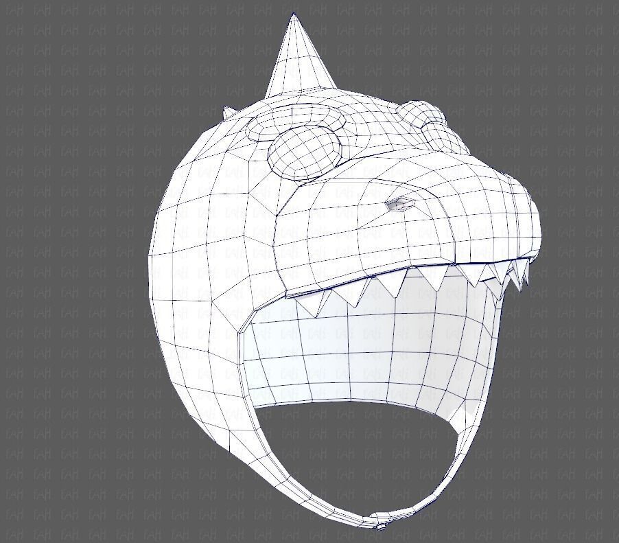 Cap V26 Low-poly 3D model_40