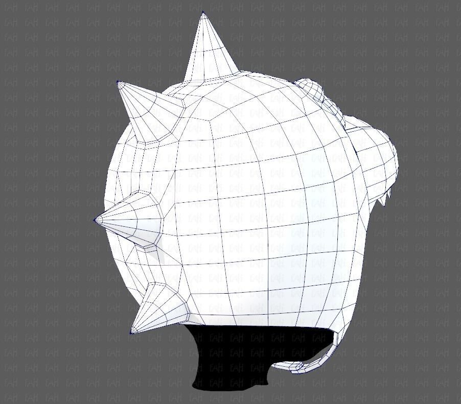 Cap V26 Low-poly 3D model_28