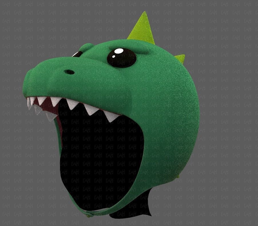 Cap V26 Low-poly 3D model_8