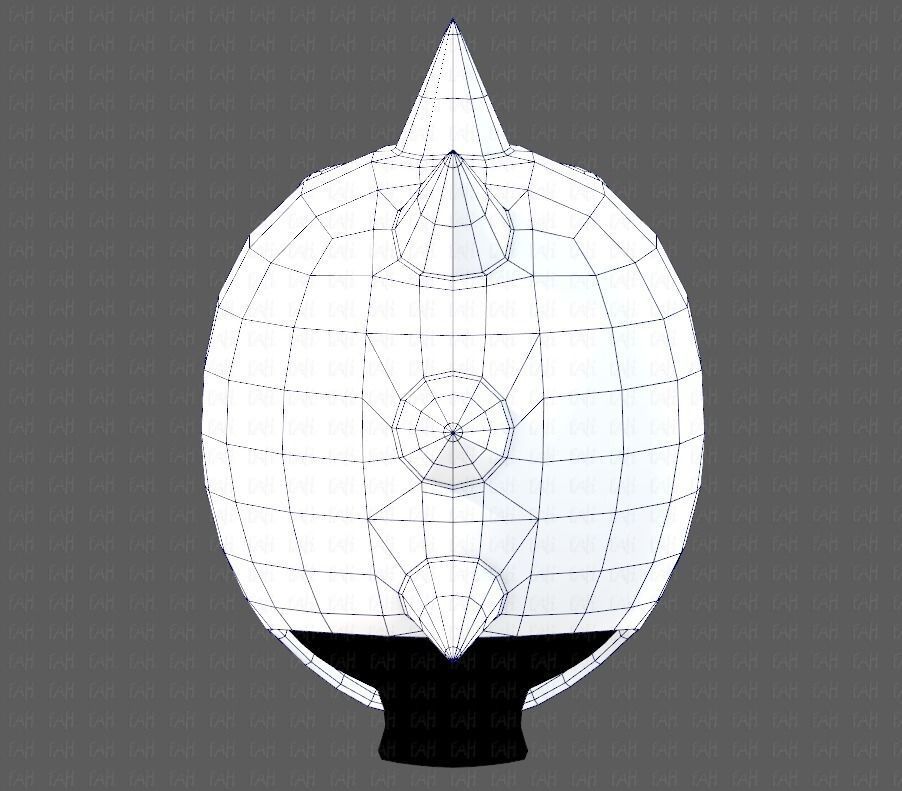 Cap V26 Low-poly 3D model_29