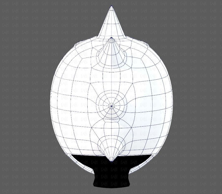 Cap V26 Low-poly 3D model_13