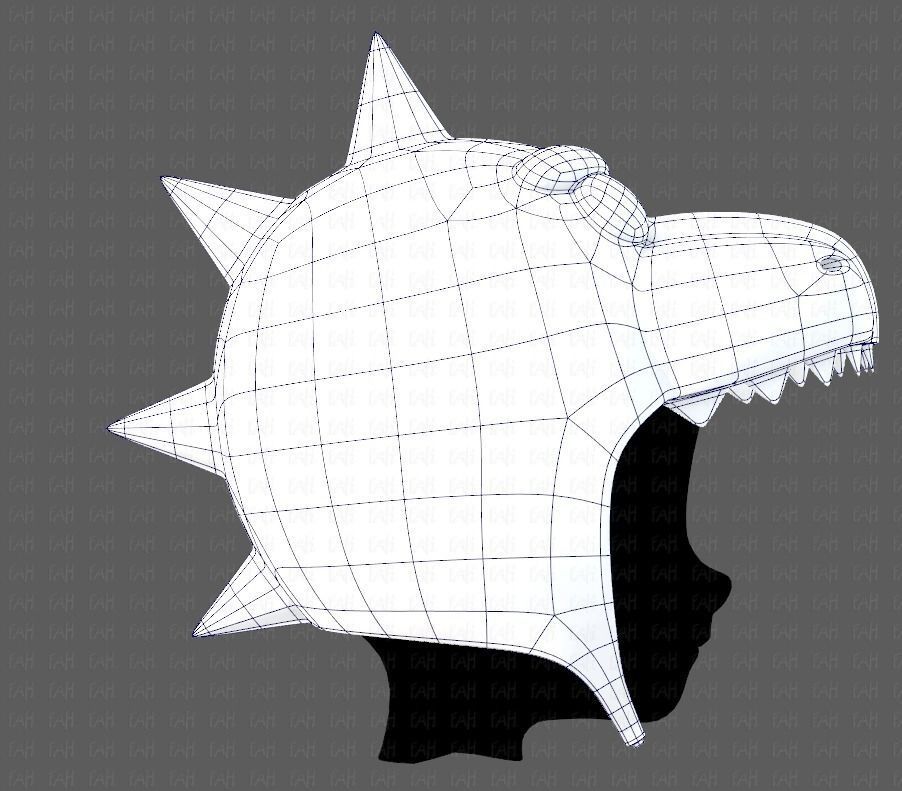 Cap V26 Low-poly 3D model_11