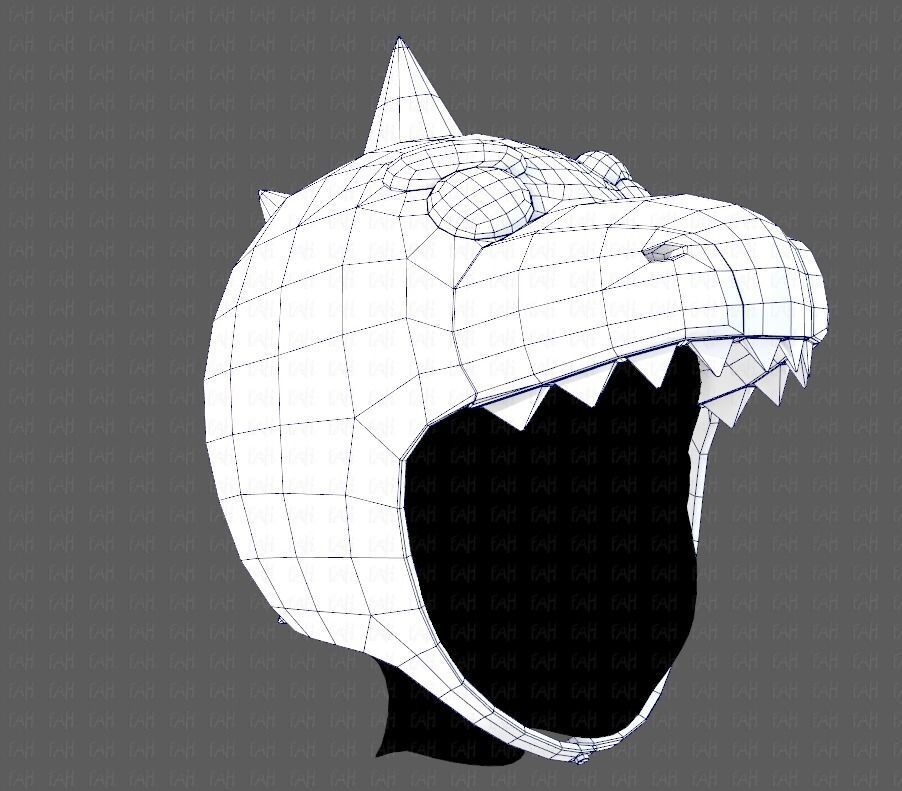 Cap V26 Low-poly 3D model_26