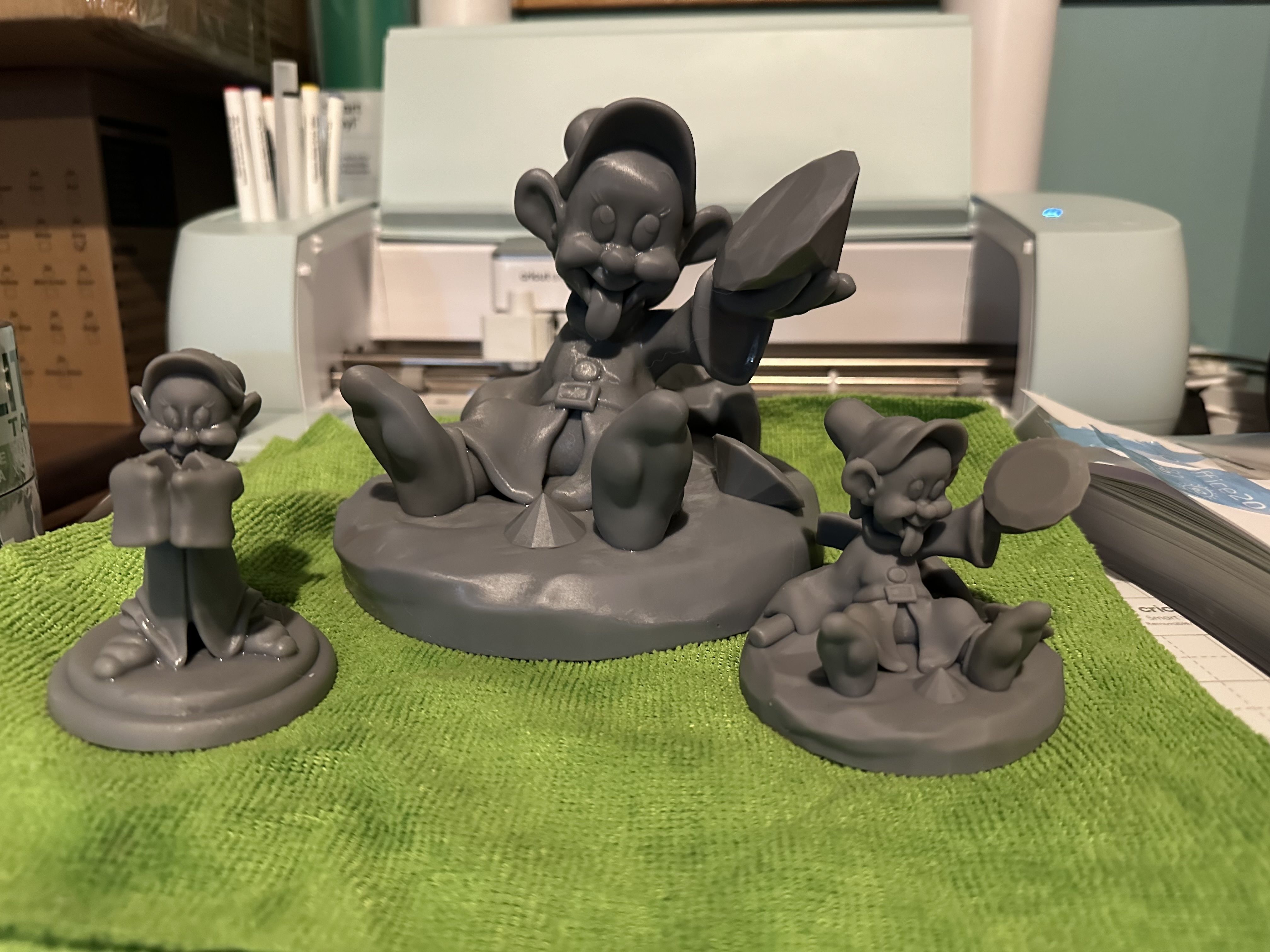 DWARF Dopey  3D print model_5